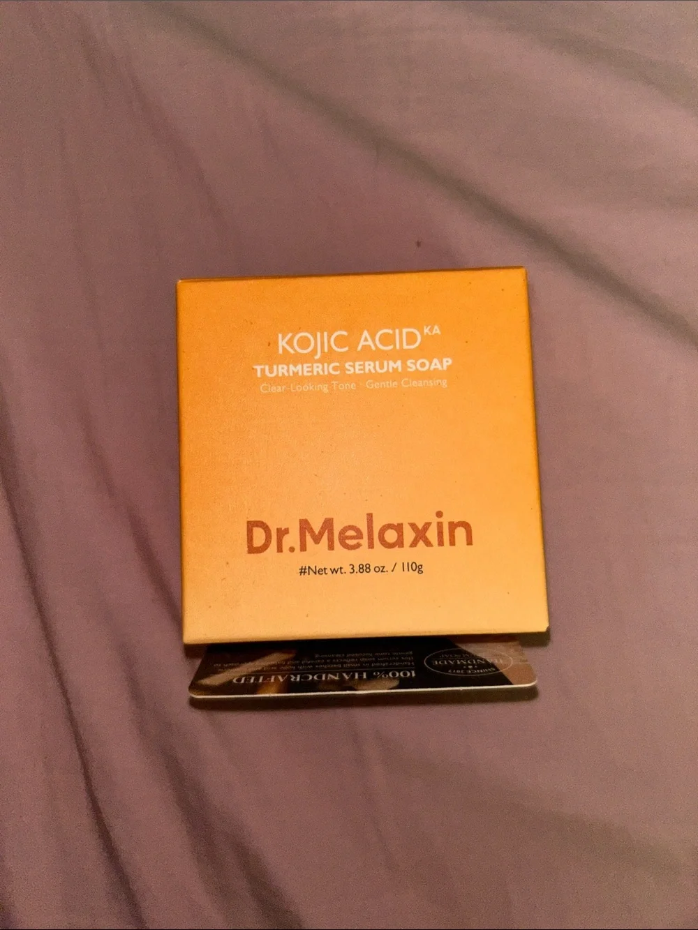 Kojic Acid + Turmeric Serum Soap – Golden Yellow